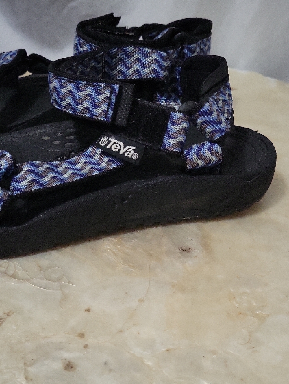Teva  Black and Blue Sandals Sz 7 women's - Picture 2 of 6